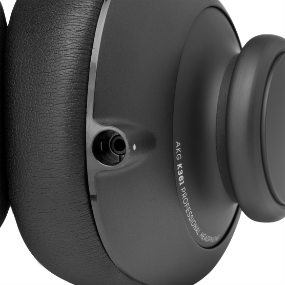 K361 - Black - Over-ear, closed-back, foldable studio headphones  - Detailshot 4