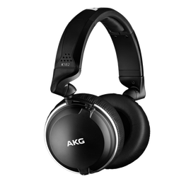 K182 - Black - Professional closed-back monitor headphones  - Hero